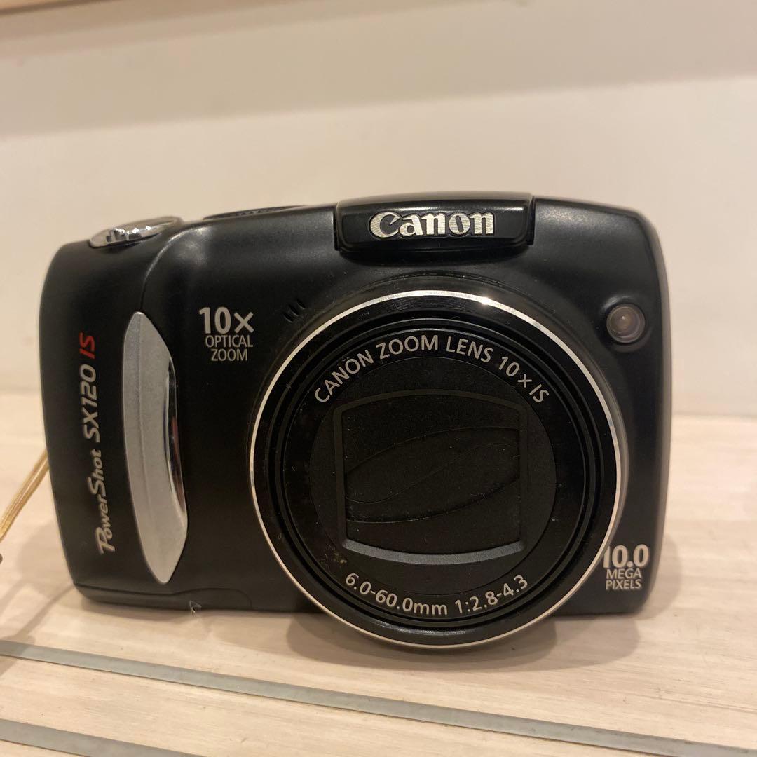 【ジャンク品】Canon PowerShot SX120 IS デジタルカメラ