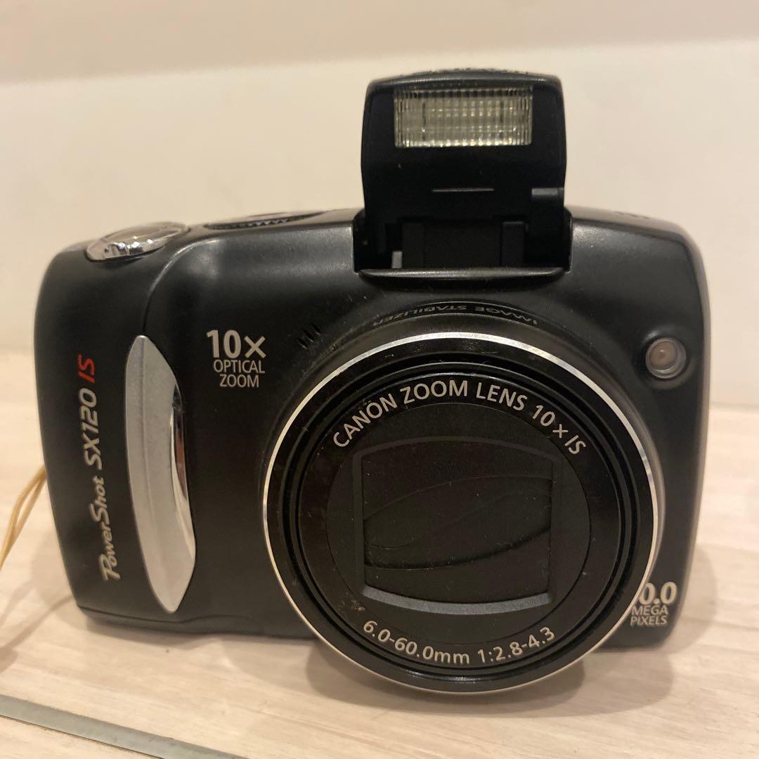 【ジャンク品】Canon PowerShot SX120 IS デジタルカメラ