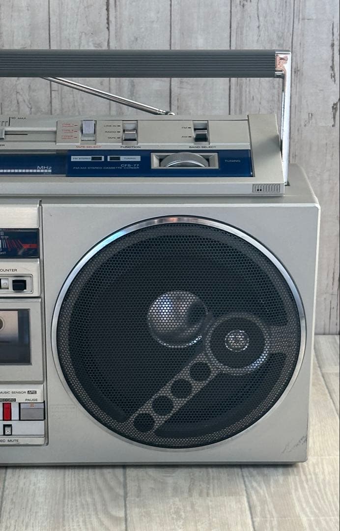 動作品・Bluetooth 付き SONY ソニー ラジカセ CFS-77ラジオ