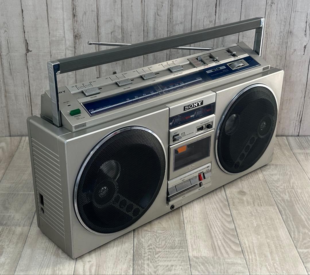 動作品・Bluetooth 付き SONY ソニー ラジカセ CFS-77ラジオ