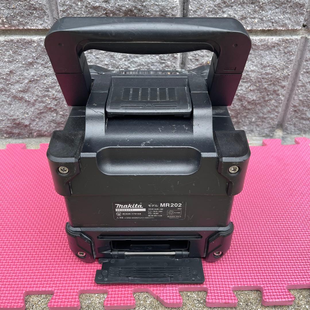 マキタ　MR202 Bluetooth搭載 スピーカー　ACアダプター付き