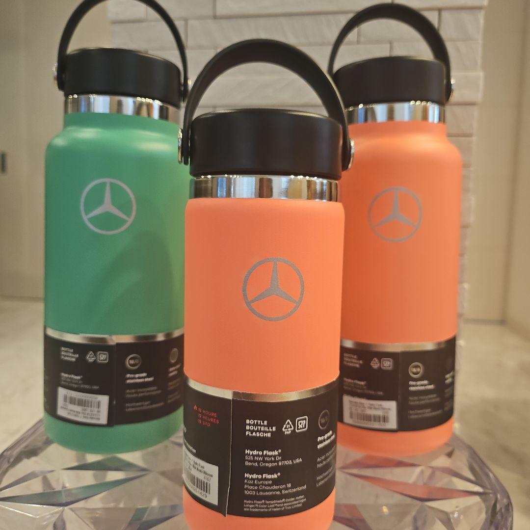 ♡新品未使用♡　レア　コラボ　水筒　魔法瓶　ストロー　保冷　キャップ