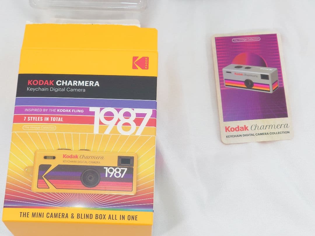 KODAK CHARMERA キーチェーンデジタルカメラ TYPE03 グレー