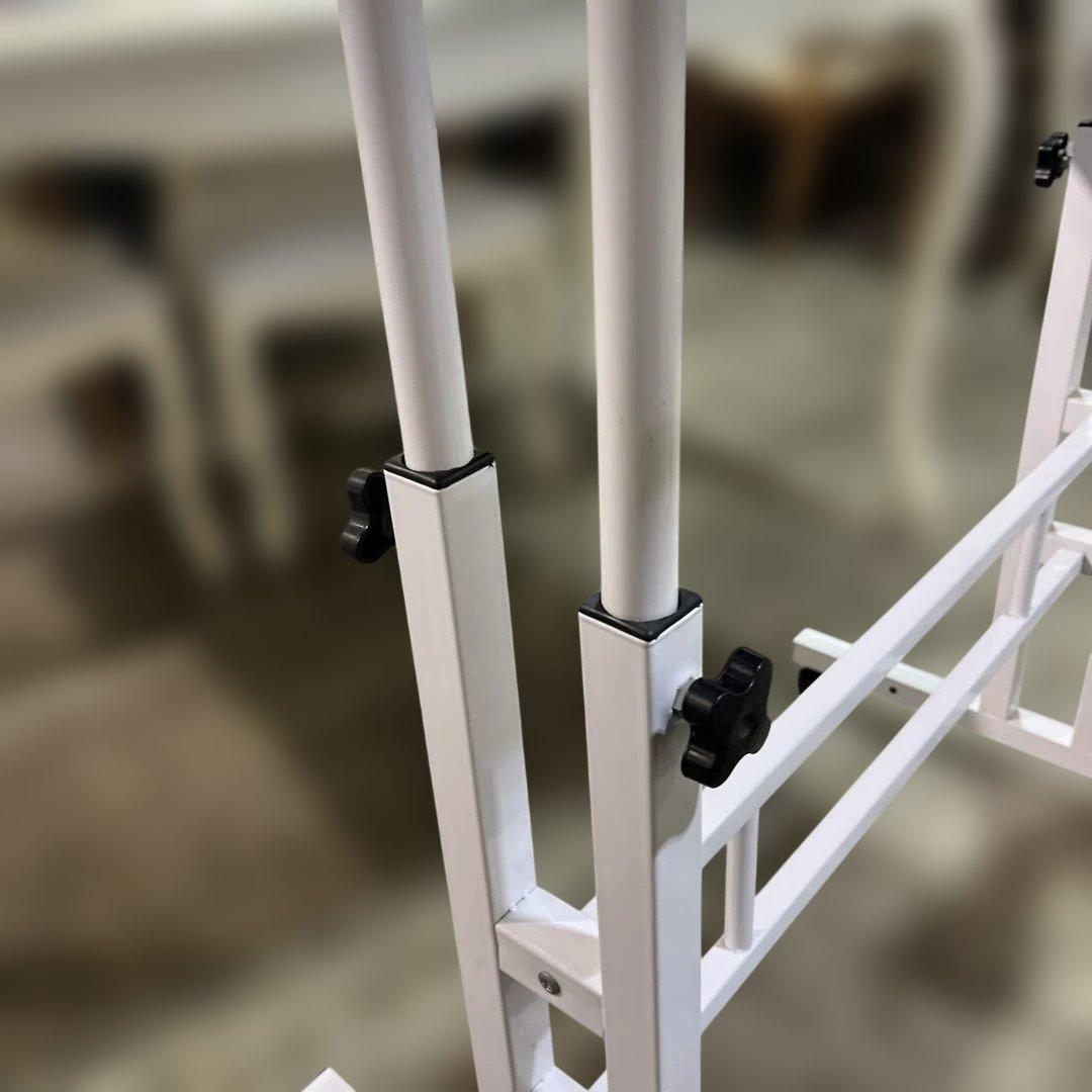 スタンディングPCデスク◇角度調整可能◆ゲームにも◇美品◆キャスター付