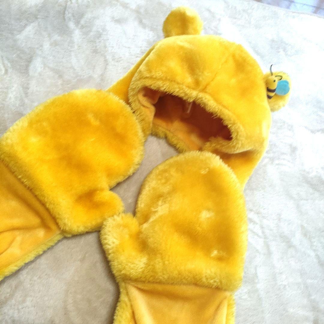 ディズニープーさん・マフラー・キャップ