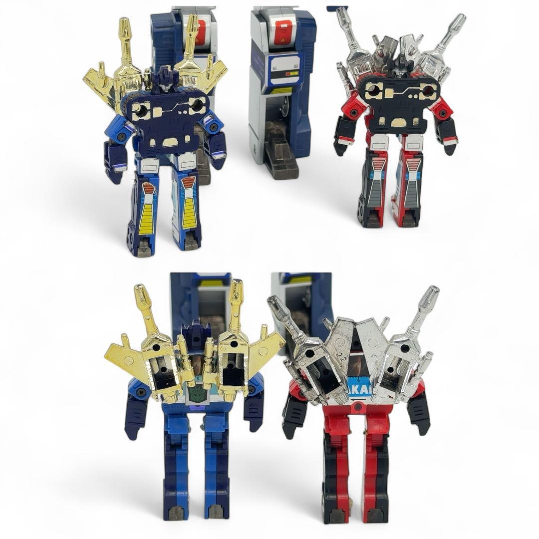 タカラ トランスフォーマー サウンドウェーブ カセットロン 7体セット