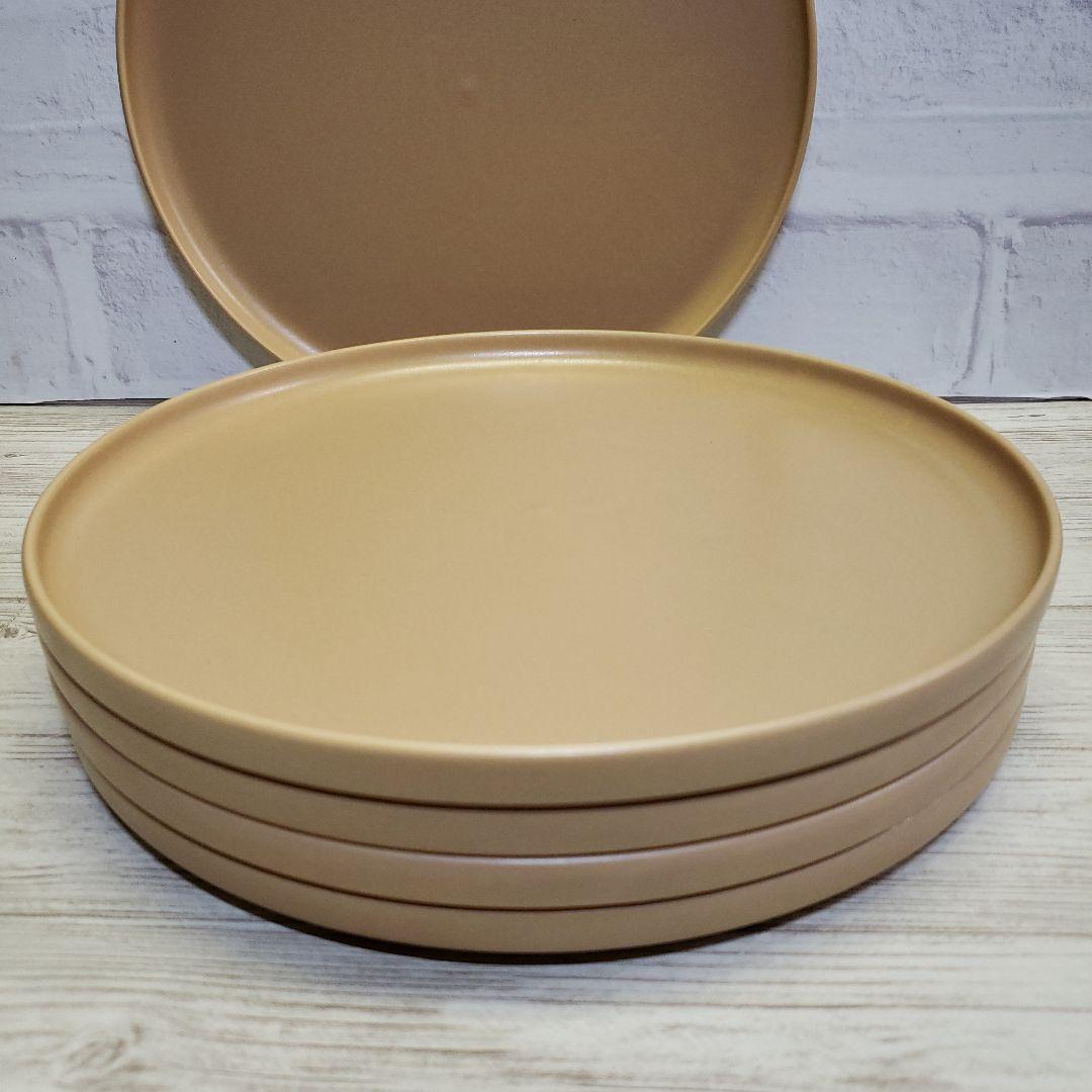 コールベージュ26cm切立皿(5枚)