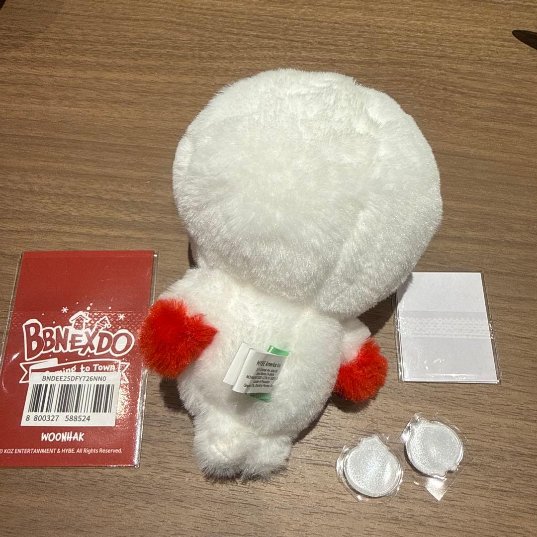 ボネクド ぬいぐるみ ウナギ プネクド 特典トレカ ウナク　ボンボンシール