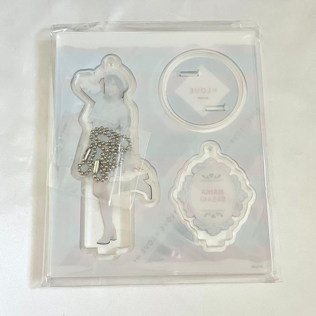 ＝LOVE イコラブ 佐々木舞香 マカロン 冬ツアーチェック衣装 アクスタ