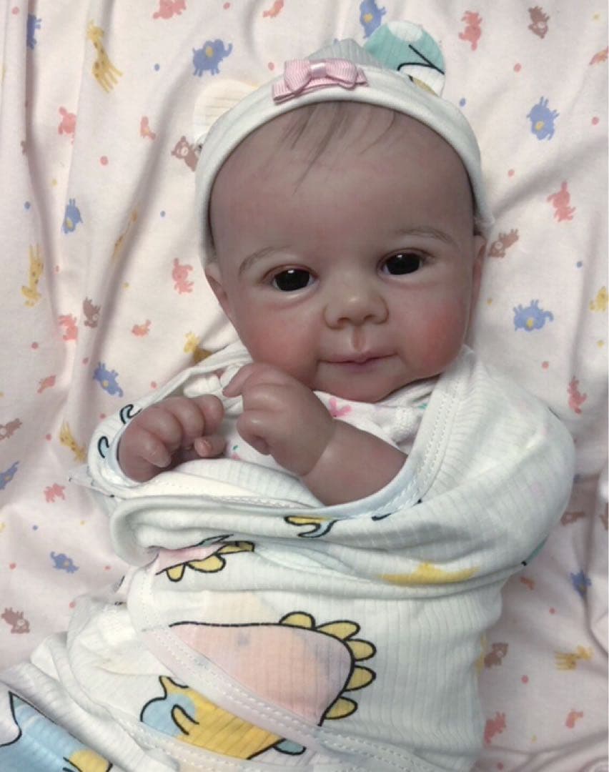*・゜゜・*:にこやか赤ちゃん　リボーンドール。.:*・゜゜・*