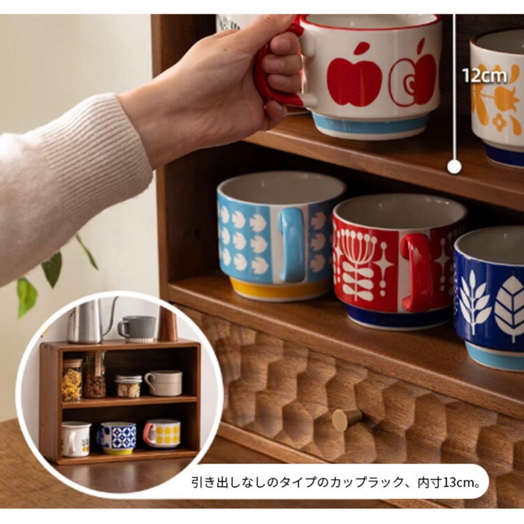 【赤字覚悟の大幅値下げ中‼️】無垢材卓上調味料ラック