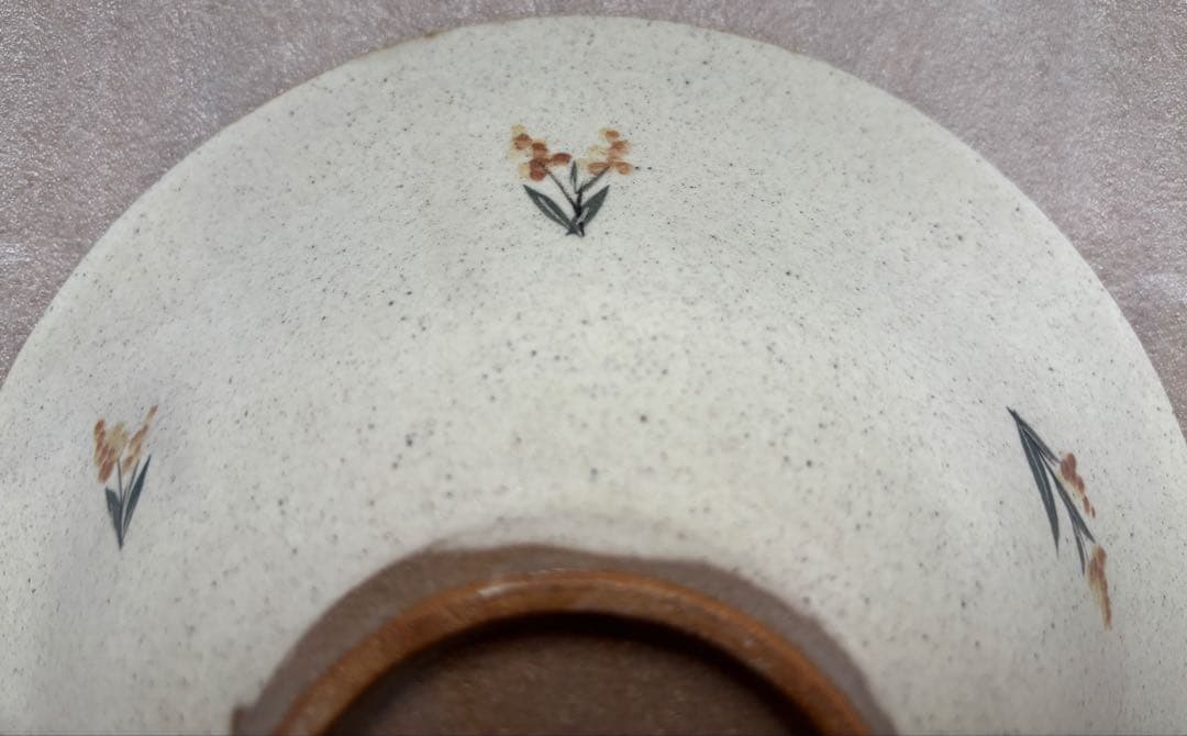 樋口早苗　深皿　鳥獣戯画風デザイン　21.5cm（7寸）　新品未使用