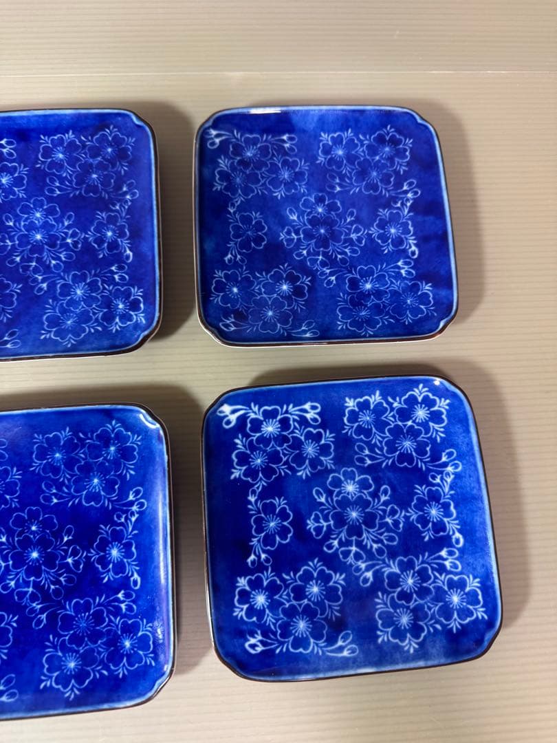 2930 深川製磁　方皿　6客