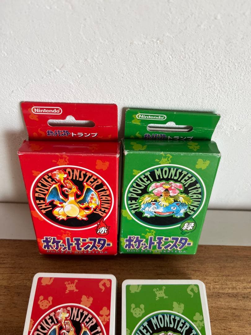 ポケモントランプ　赤　緑　欠品なし