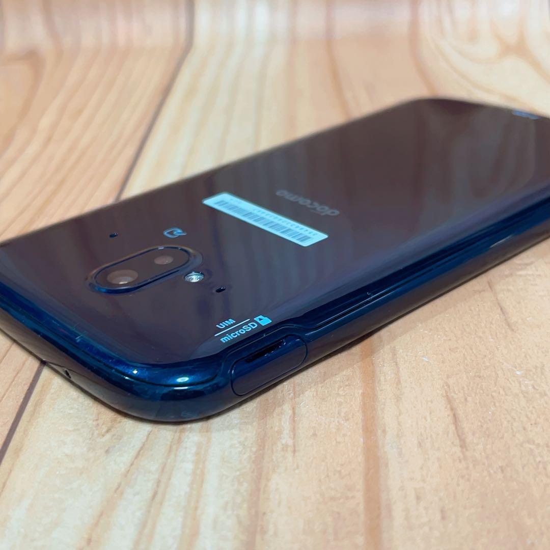 SIMフリー 本体 らくらくスマートフォン 64 GB 411 ネイビー