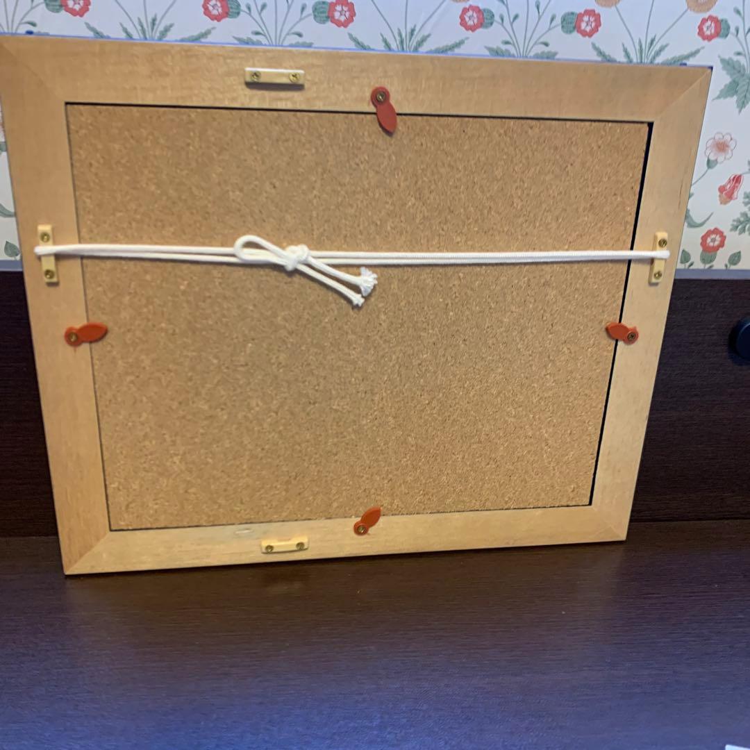 安西水丸　シルクスクリーン　額入り