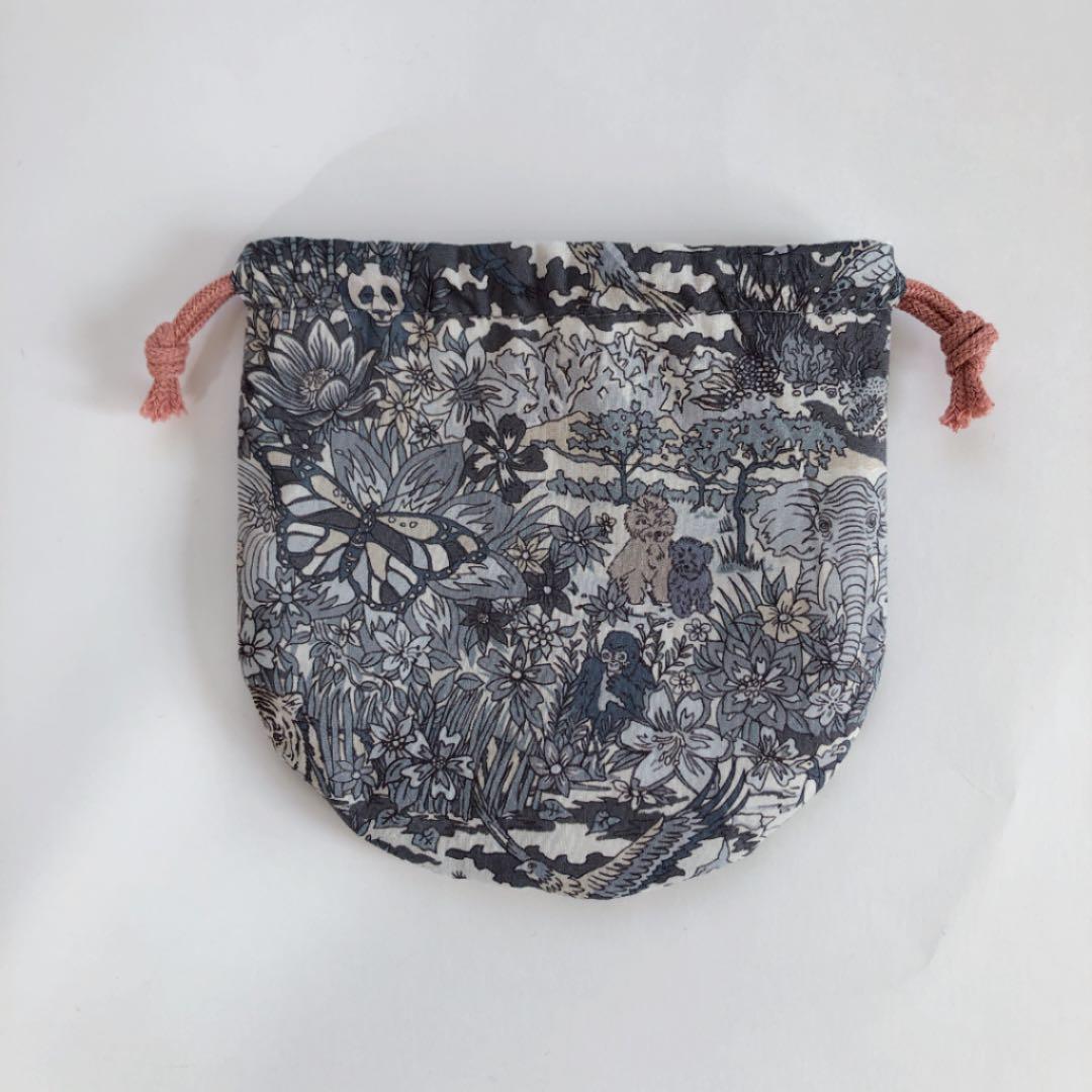 #3 リバティ　プレシャスジャングルドッグス　巾着　ハグオーワー