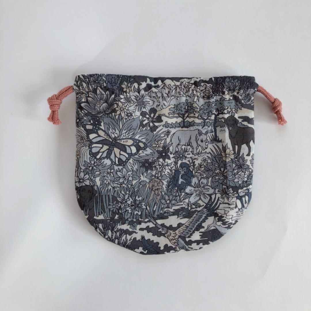 #3 リバティ　プレシャスジャングルドッグス　巾着　ハグオーワー