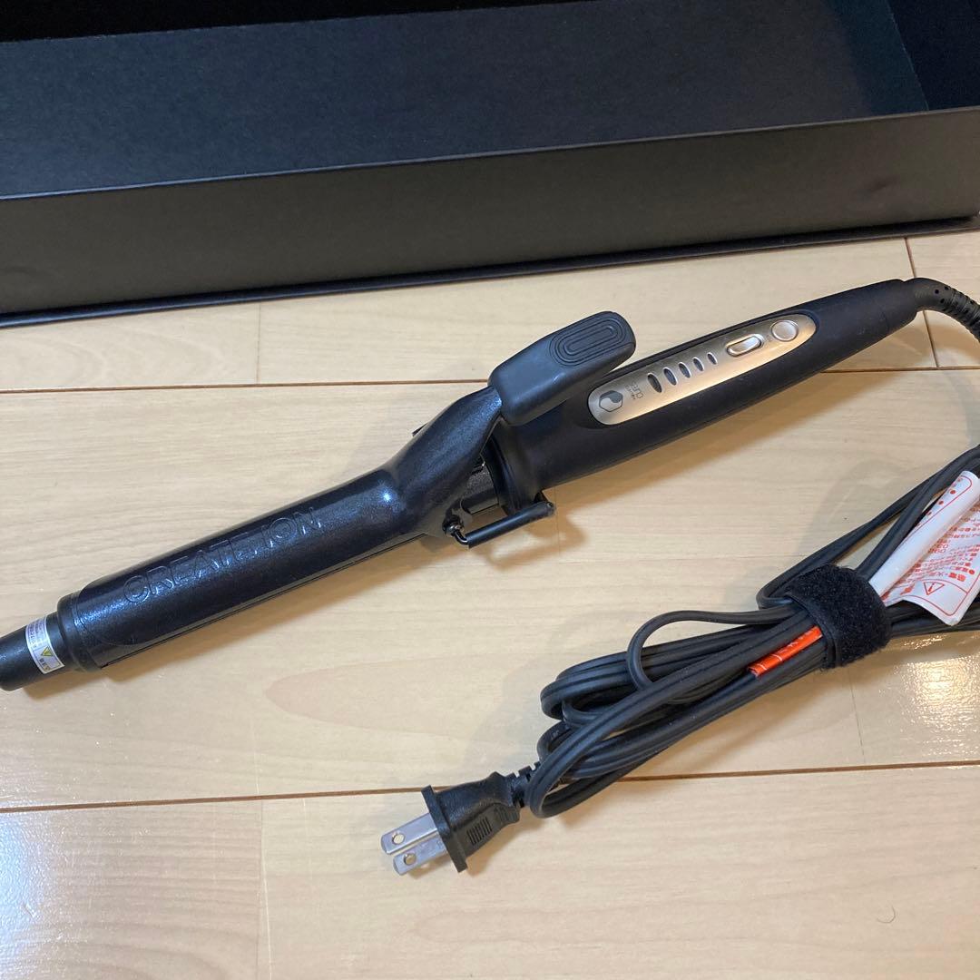 ホリスティックキュア　カールアイロン26mm　ブラック