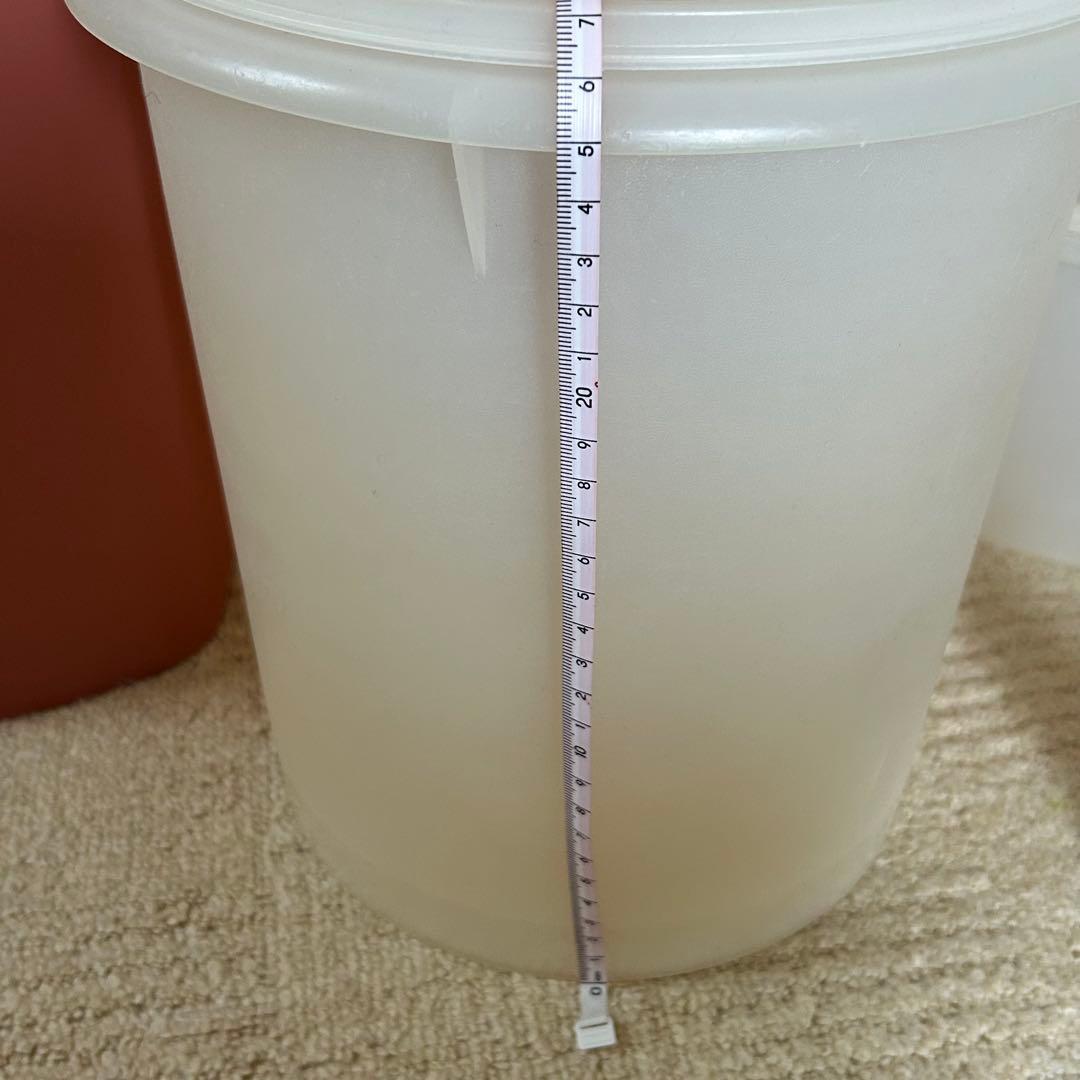 Tupperwareタッパーウェア　大きな3点セット　（中古）