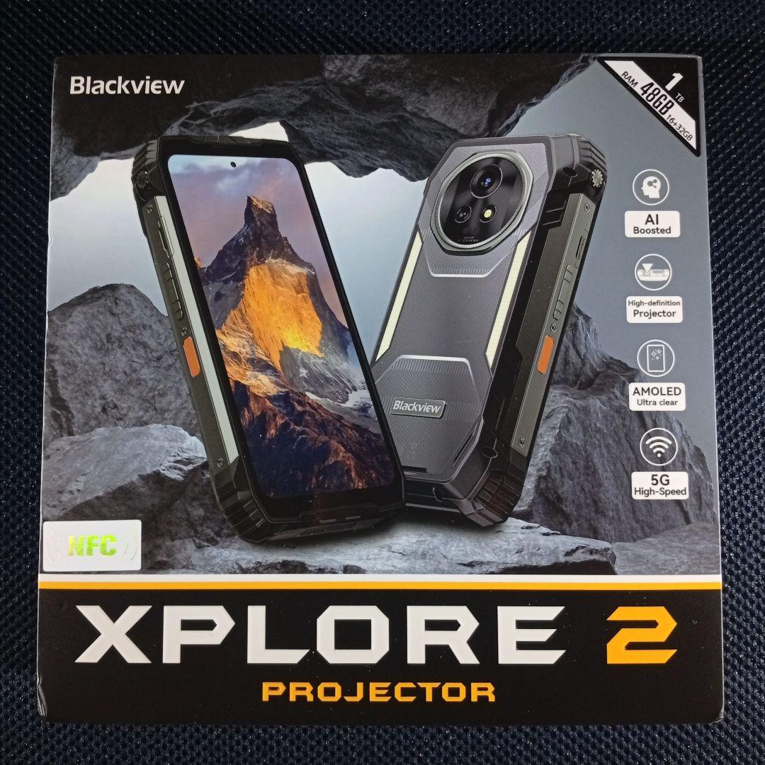 スマートフォン本体 Blackview XPLORE 2 Projector 5G