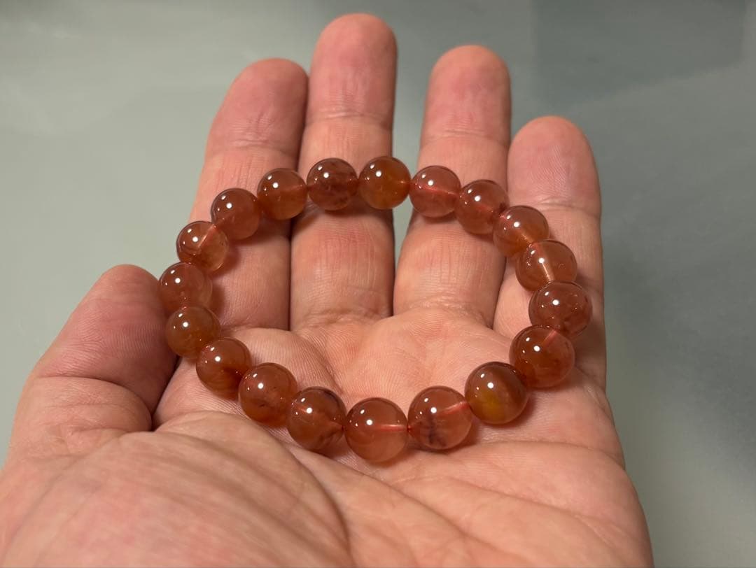 ラビットヘアールチルブレスレット③（鑑別書付き）