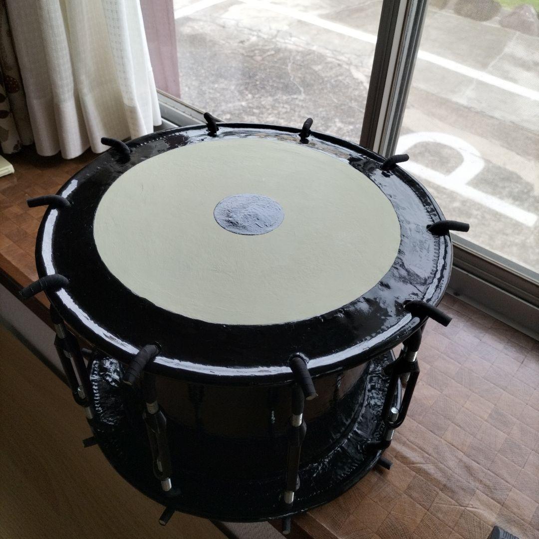 和太鼓　締太鼓　ターンバックル仕様　 高さ21cm 中古品①