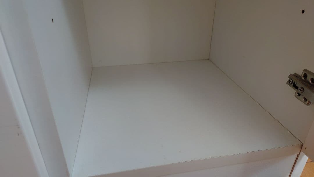 キッチン収納キャビネット ホワイト