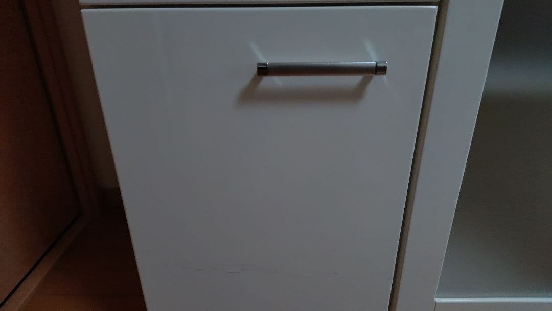 キッチン収納キャビネット ホワイト