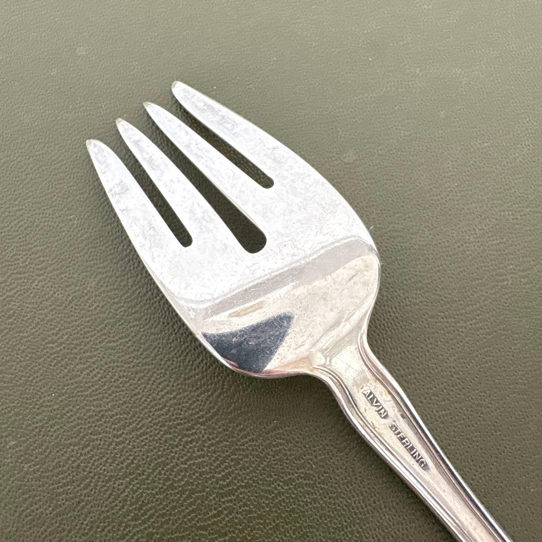 ALVIN STERLING純銀　フォーク　Chateau Rose ビンテージ