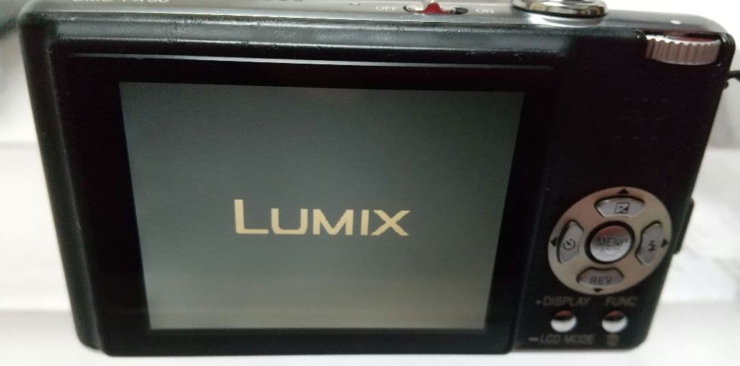 動作確認済み パナソニック LUMIX DMC-FX30 ブラック デジカメ