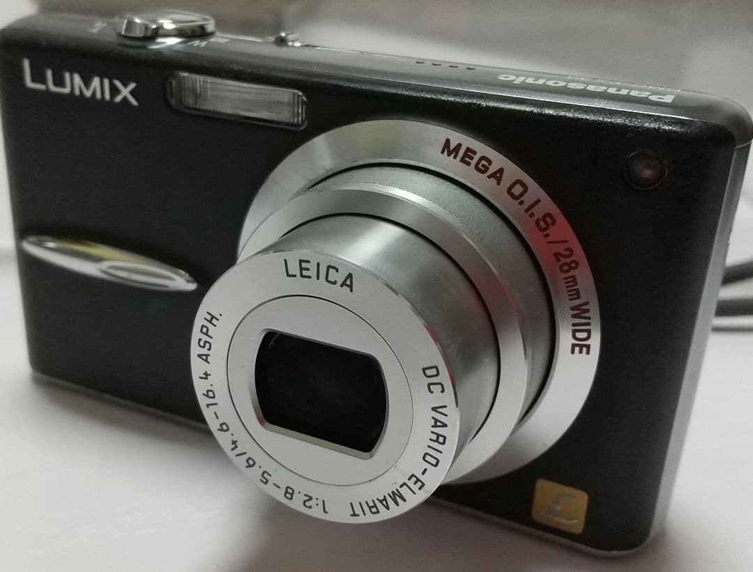 動作確認済み パナソニック LUMIX DMC-FX30 ブラック デジカメ