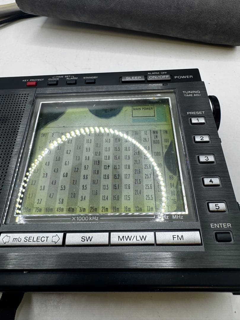 SONY　ソニー　ラジオ　ICF-7600DA 　ジャンク