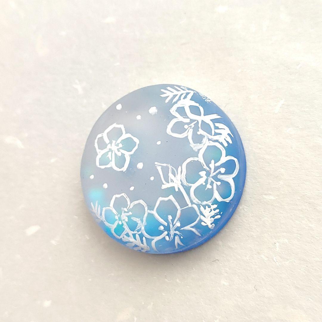 【783】ハンドメイド　レジン　ヘアゴム　ポニーフック