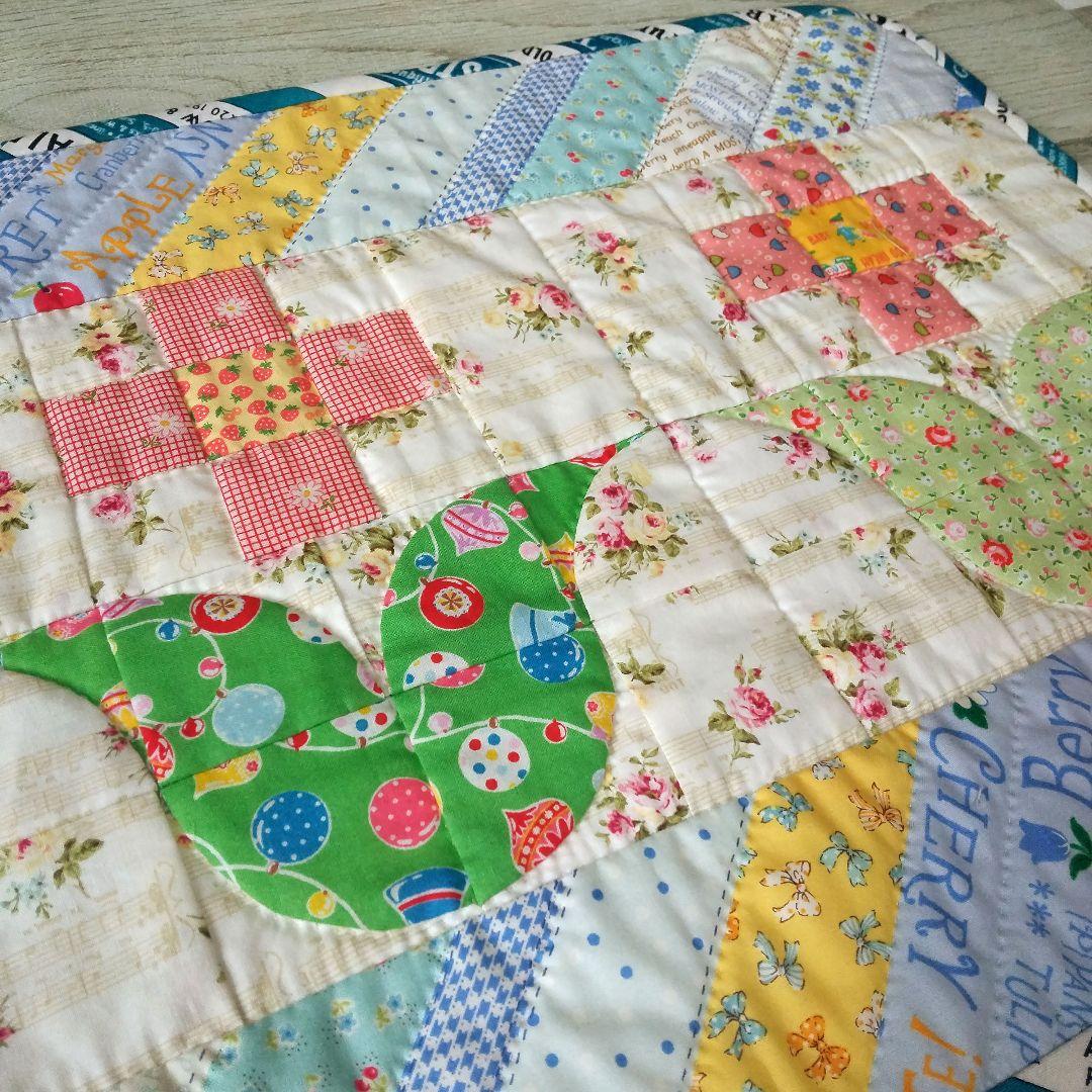 うさこさま ナインパッチのお花のキルト