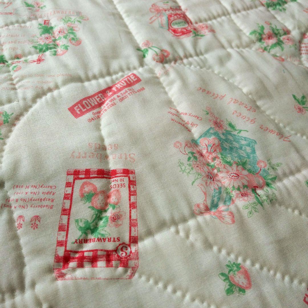 うさこさま ナインパッチのお花のキルト