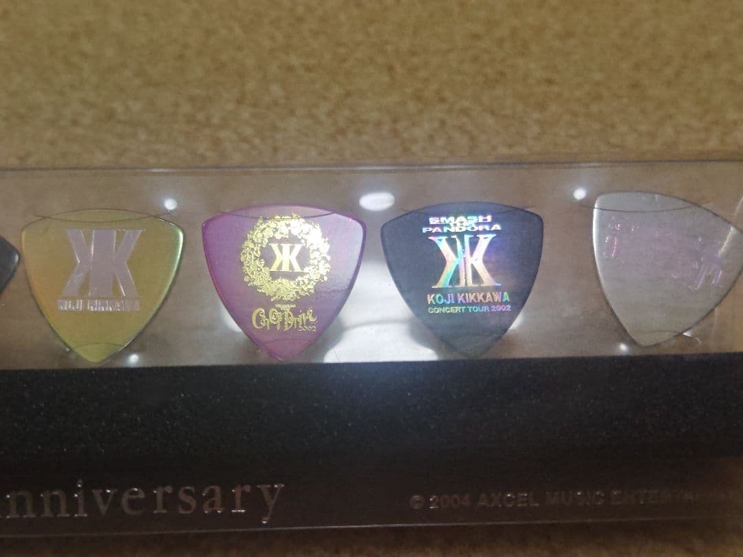 吉川晃司 20th Anniversary ギターピックセット