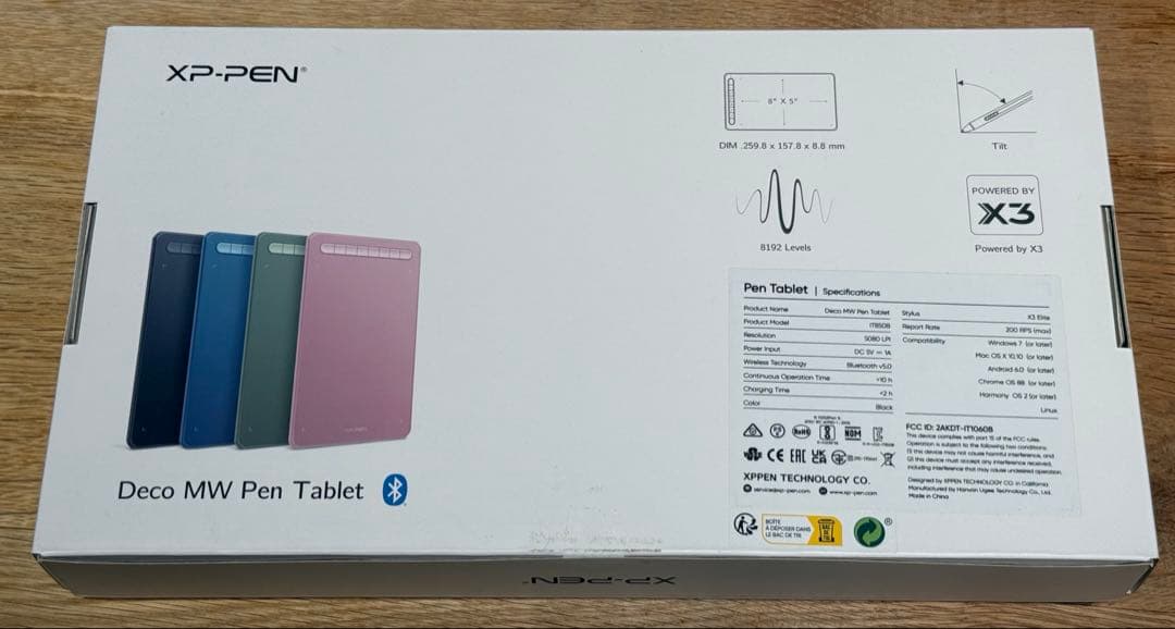 未使用品ワイヤレスXP-PEN Deco MW Pen Tablet