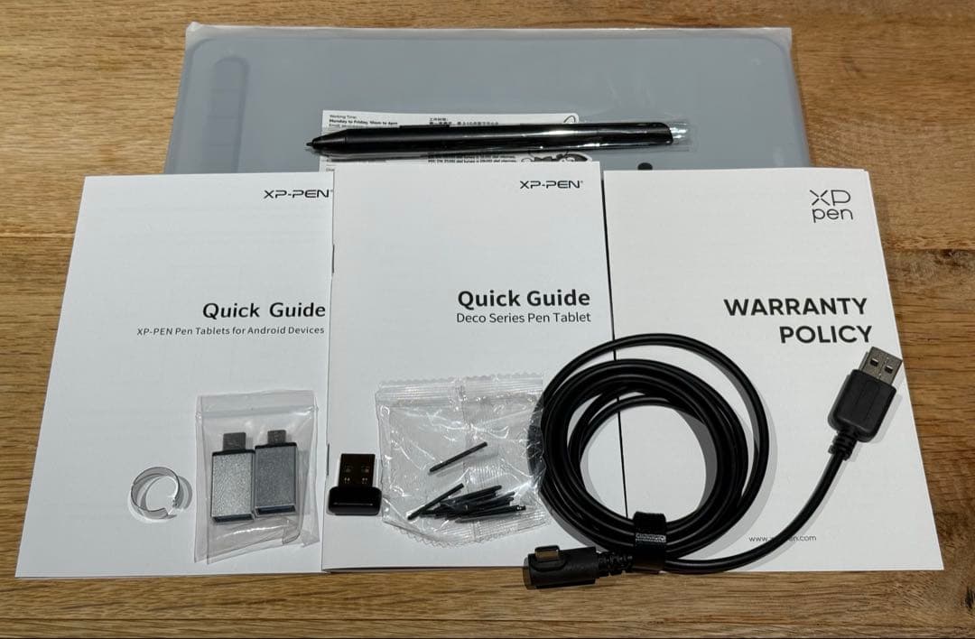 未使用品ワイヤレスXP-PEN Deco MW Pen Tablet
