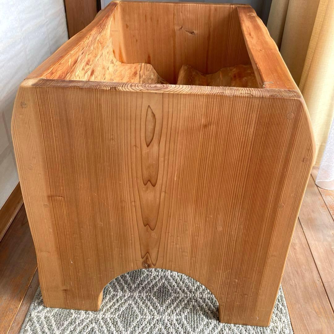 特注品　一点物　ローテーブル　台　スツール　国産　木製　ディスプレイ　インテリア