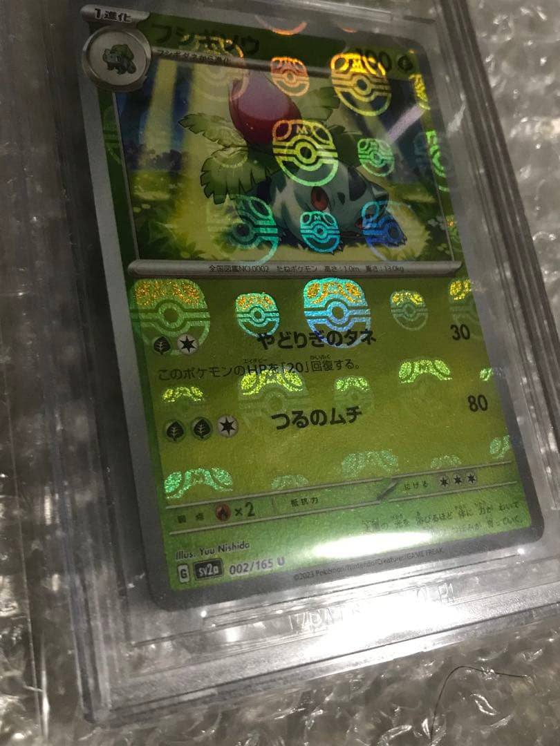 BGS鑑定 マスターボール ミラー フシギソウ bgs9.5