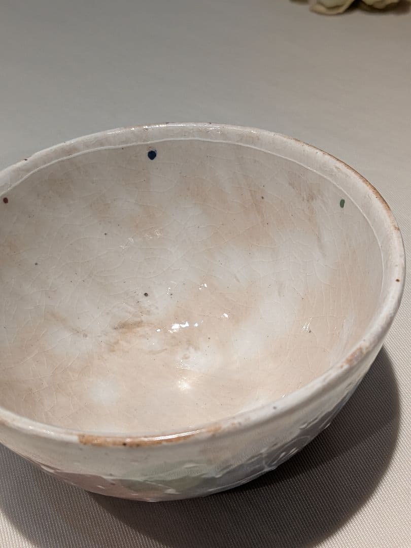 工房ゆずりは　瀬戸焼　ボウル　タンブラー　セット　蝶々　手描き