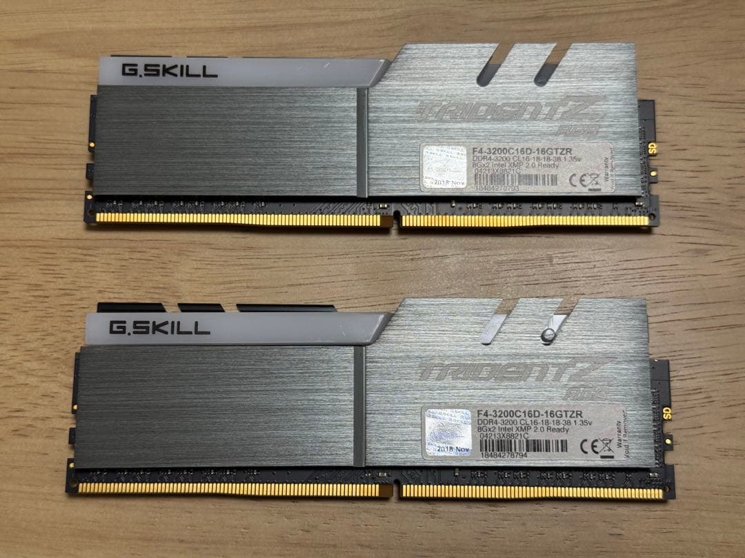G.SKILL Trident Z RGB DDR4-3200 16G_8G×2