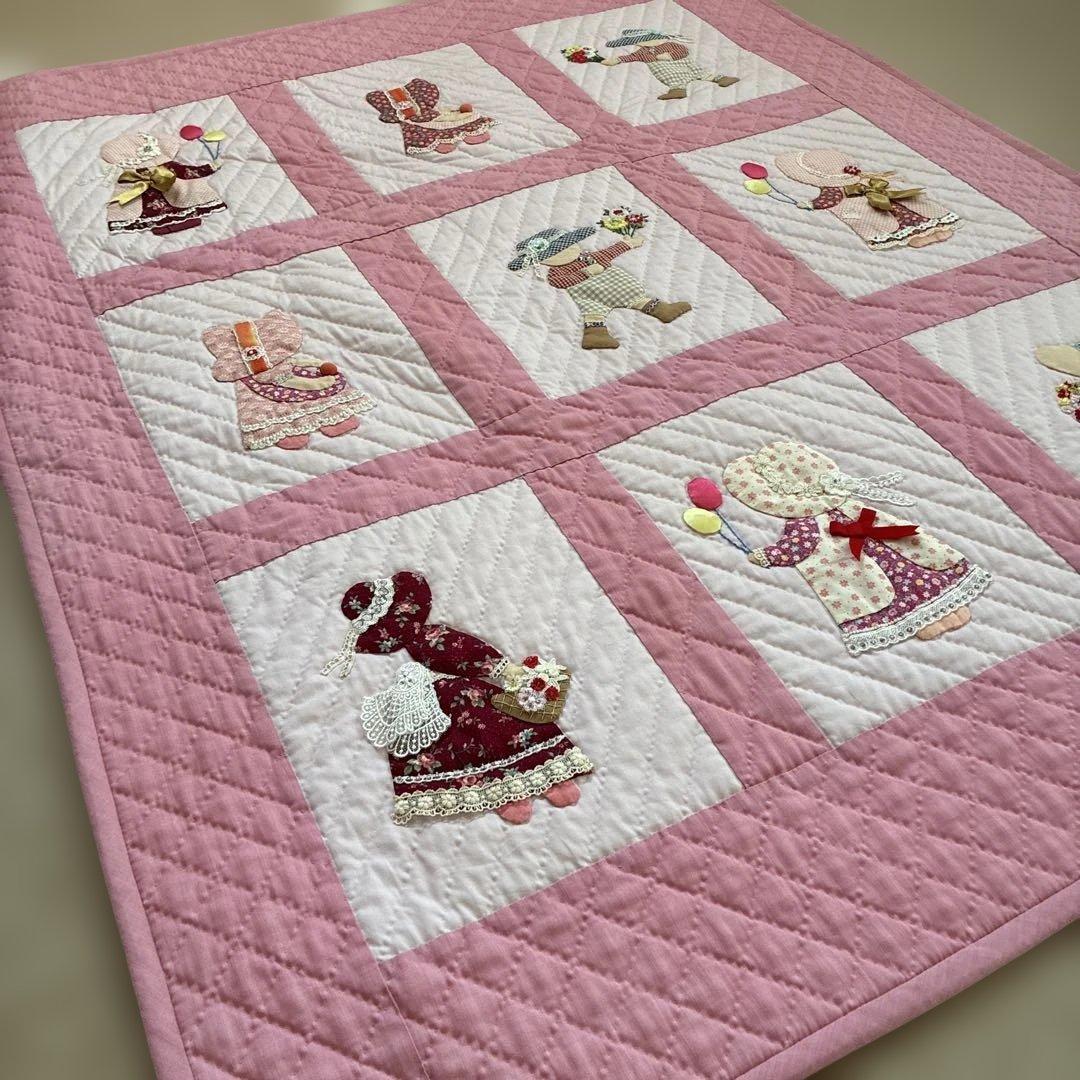 手作り刺繍キルト