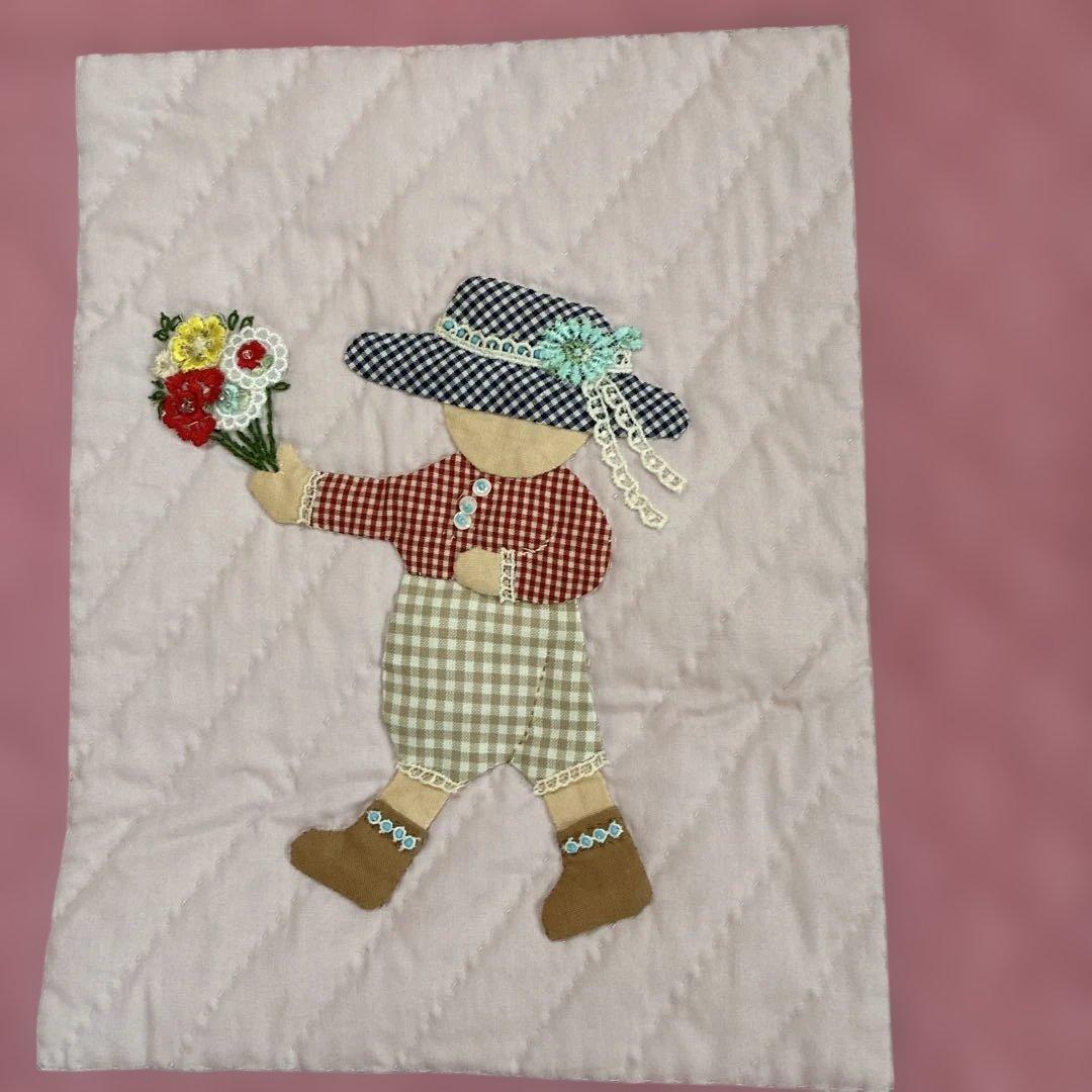 手作り刺繍キルト