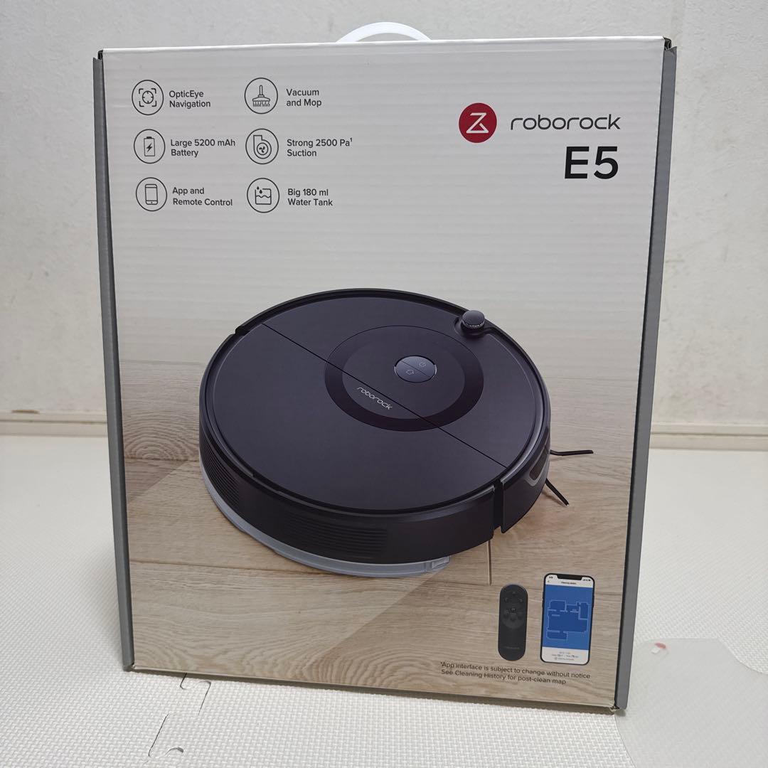 Roboroack ロボロック E5 ブラック　ロボット掃除機