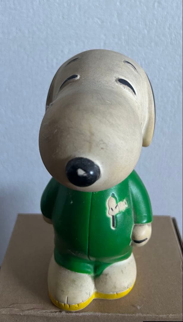 スヌーピー フィギュア 貯金箱2体セット