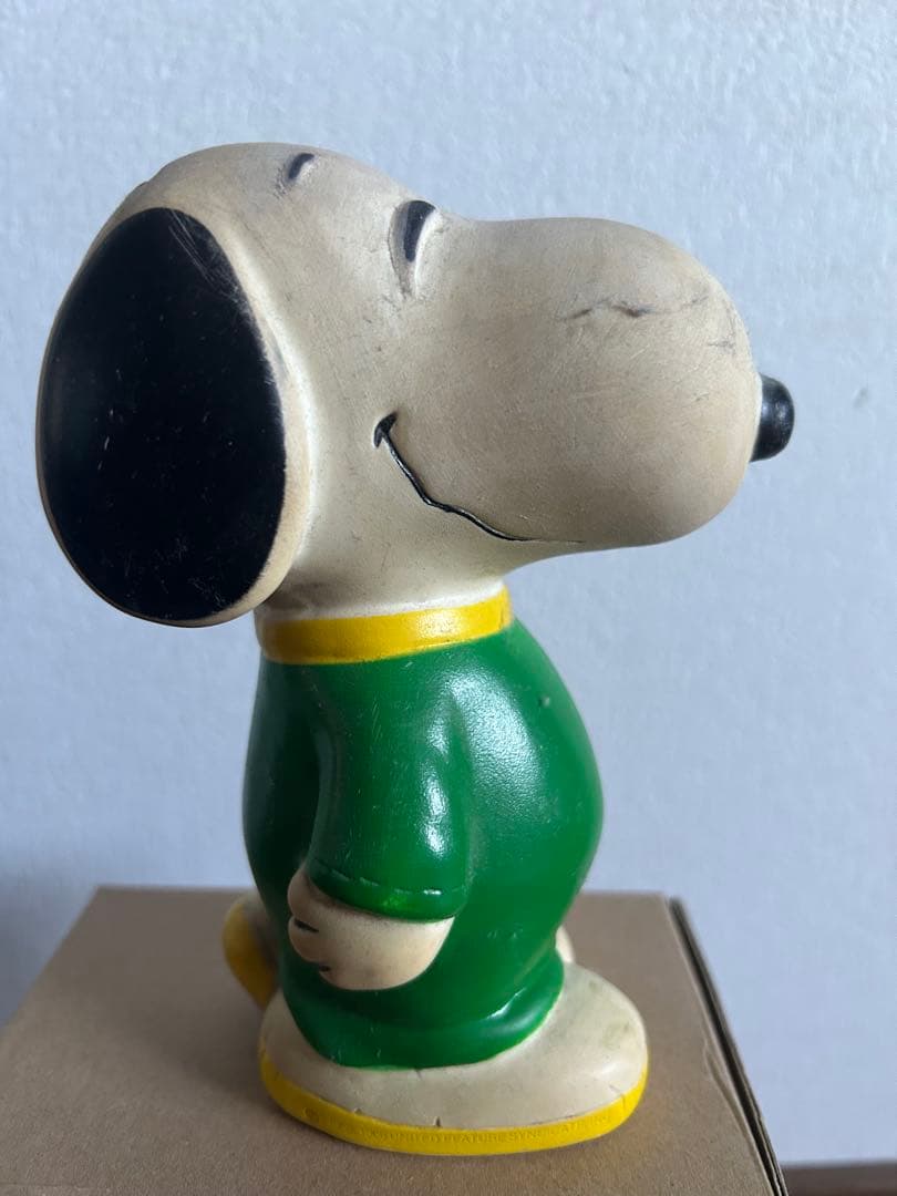 スヌーピー フィギュア 貯金箱2体セット