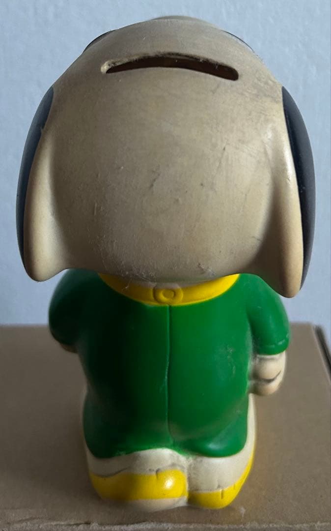 スヌーピー フィギュア 貯金箱2体セット