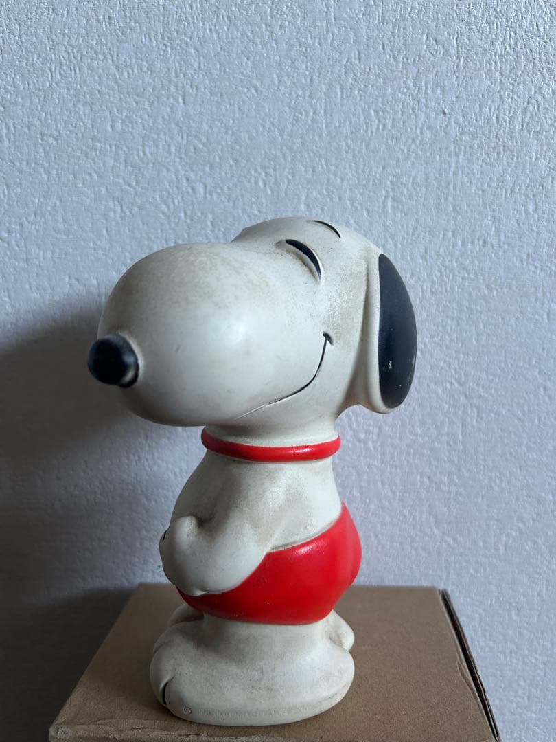 スヌーピー フィギュア 貯金箱2体セット